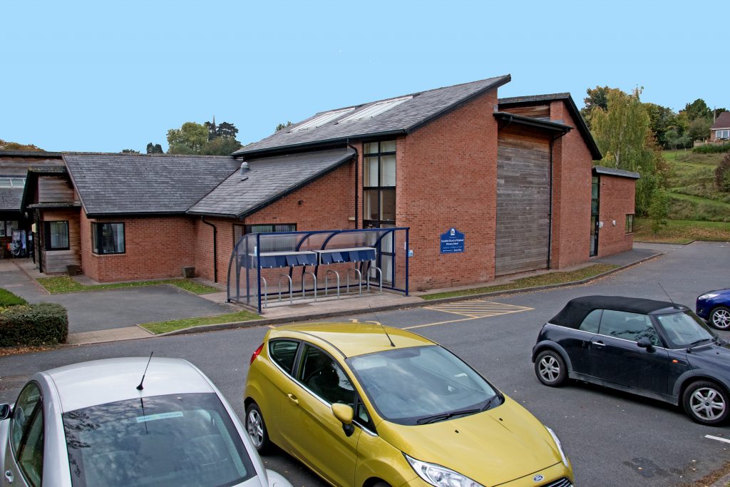 Front of School Goodrich Primary School